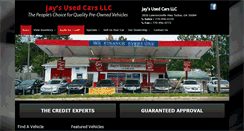 Desktop Screenshot of jaysusedcars.com
